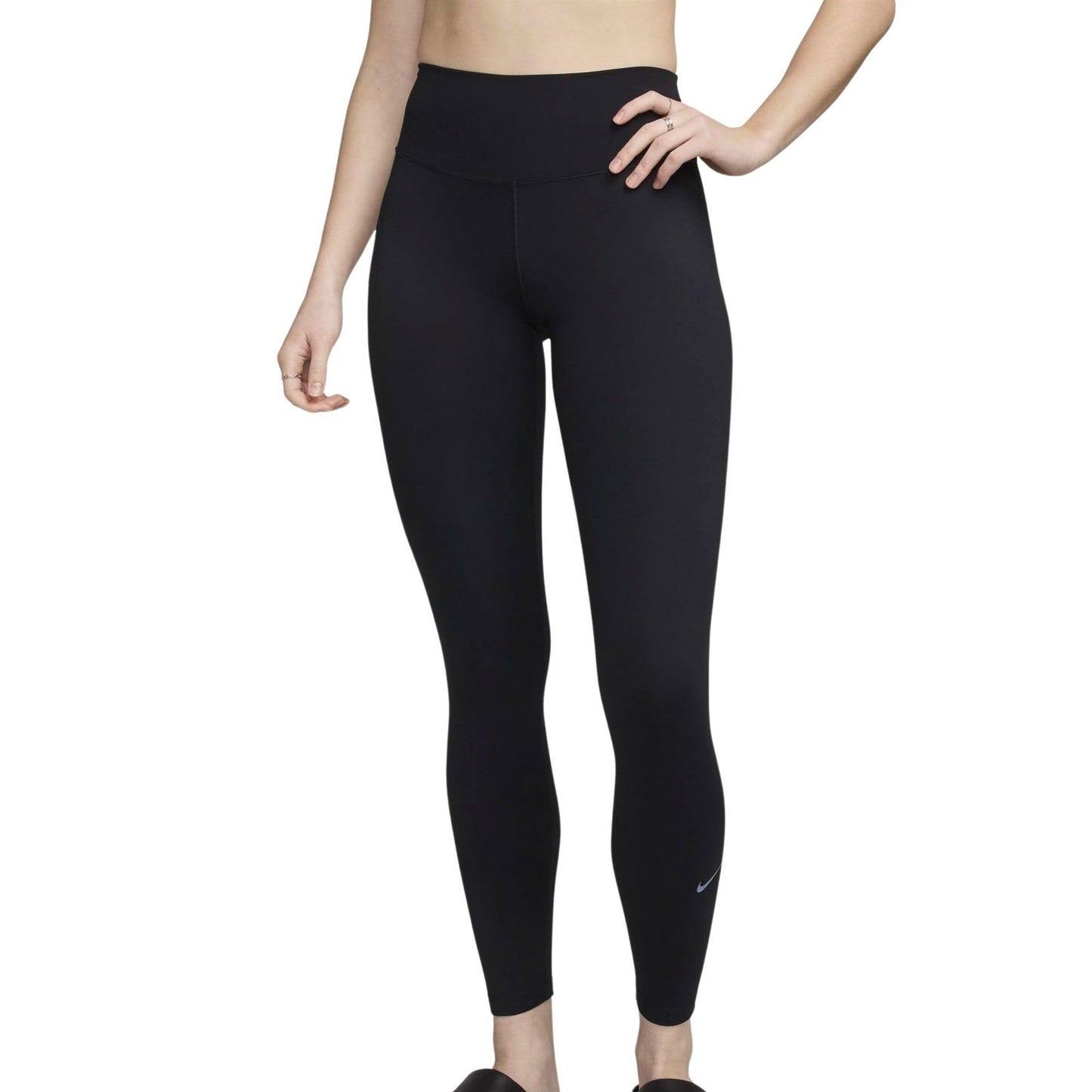 Nike Women's One Leggings, Black/Black, XS