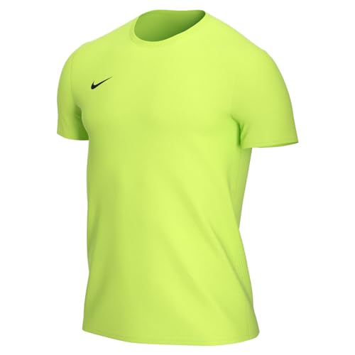 NIKE Mens Dri-fit Park 7 Jby Sweatshirt, Volt/Black,