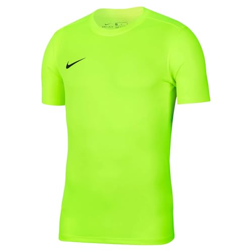 NIKE Mens Dri-fit Park 7 Jby Sweatshirt, Volt/Black,