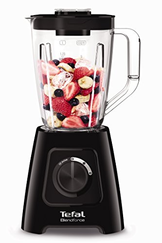 Tefal Blendforce II BL420840, 600W, 2L jug, 4 blades, 2 speeds + pulse, ice crush, black.