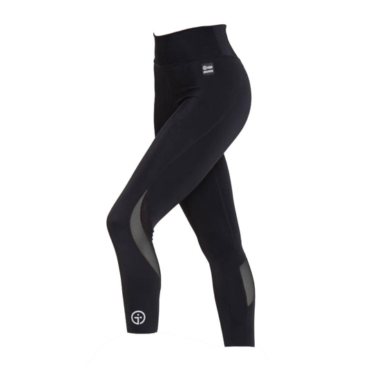 iGD Women's Non-Vented Compression Leggings V2 L Black